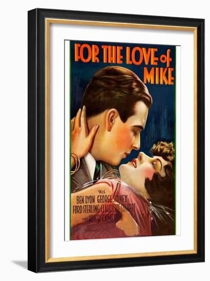 For the Love of Mike-null-Framed Art Print