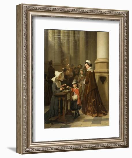 For the Sick Poor-Basile De Loose-Framed Giclee Print