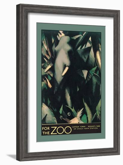 For the Zoo-null-Framed Art Print