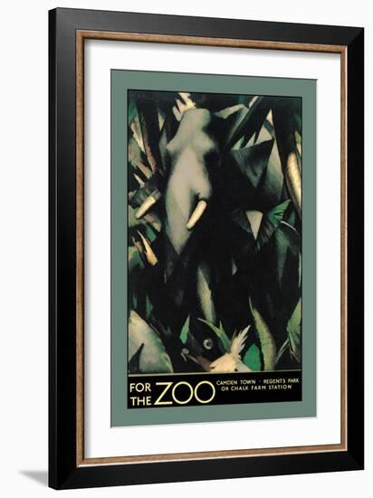 For the Zoo-null-Framed Art Print