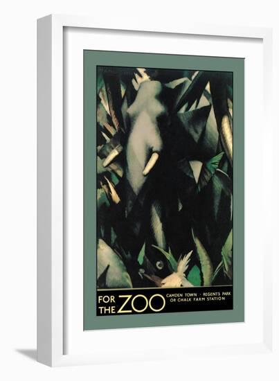 For the Zoo-null-Framed Art Print