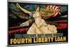 For Victory, Buy More Bonds - Fourth Liberty Loan Poster-J. Scott Williams-Mounted Giclee Print