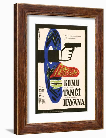 For Whom Havana Dances-Komu-null-Framed Art Print