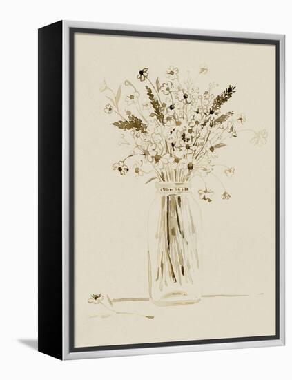 Foraged Bouquet I-Grace Popp-Framed Stretched Canvas