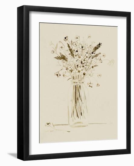 Foraged Bouquet I-Grace Popp-Framed Art Print