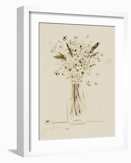 Foraged Bouquet I-Grace Popp-Framed Art Print