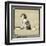 Forager the Puppy Sits by the Empty Plate-Cecil Aldin-Framed Art Print