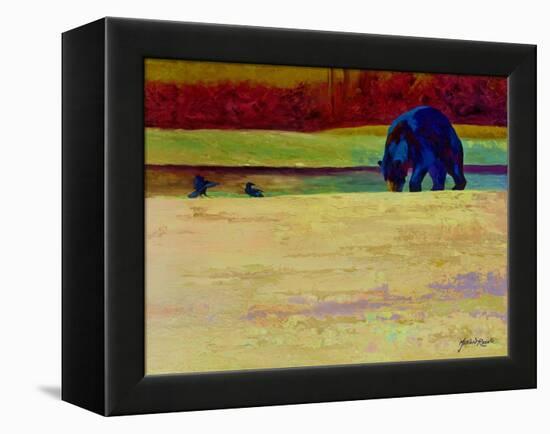 Foraging At Neets Bay-Marion Rose-Framed Premier Image Canvas