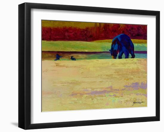 Foraging At Neets Bay-Marion Rose-Framed Giclee Print