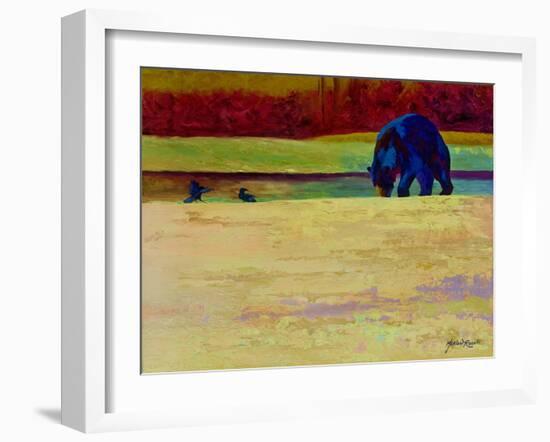 Foraging At Neets Bay-Marion Rose-Framed Giclee Print