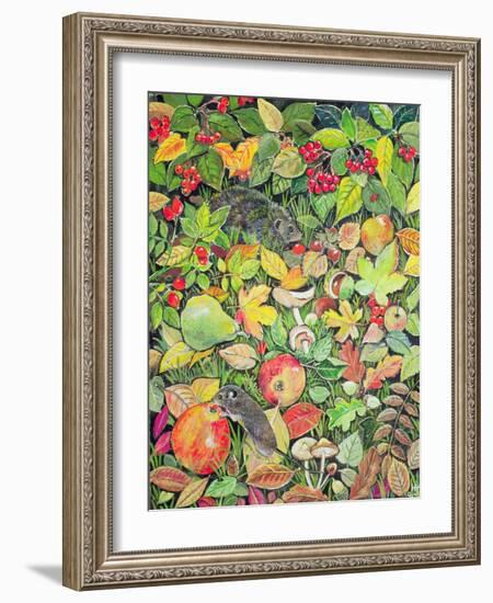 Foraging-Hilary Jones-Framed Giclee Print