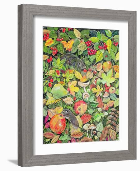 Foraging-Hilary Jones-Framed Giclee Print