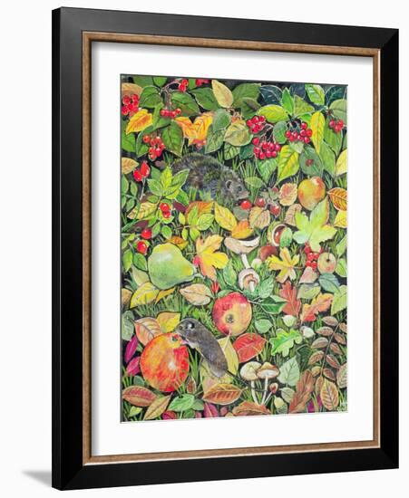 Foraging-Hilary Jones-Framed Giclee Print