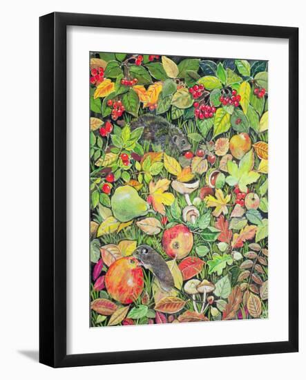 Foraging-Hilary Jones-Framed Giclee Print