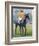 Foray, Jockey: P. Beasley', 1939-Unknown-Framed Giclee Print