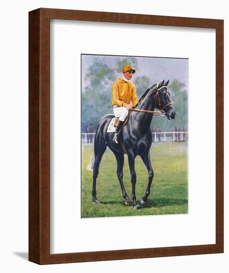 Foray, Jockey: P. Beasley', 1939-Unknown-Framed Giclee Print