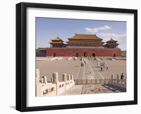 Forbidden City, Beijing, China-Adam Tall-Framed Photographic Print