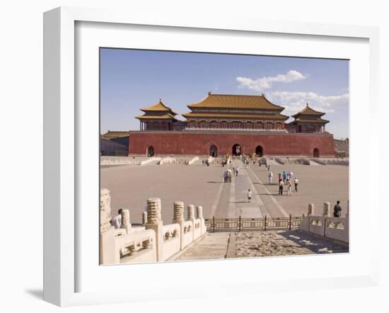 Forbidden City, Beijing, China-Adam Tall-Framed Photographic Print