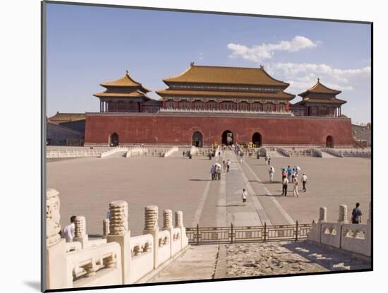 Forbidden City, Beijing, China-Adam Tall-Mounted Photographic Print