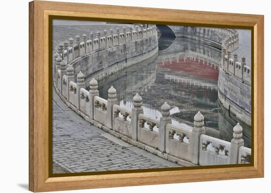 Forbidden City, Beijing. the Imperial Palace-Darrell Gulin-Framed Premier Image Canvas