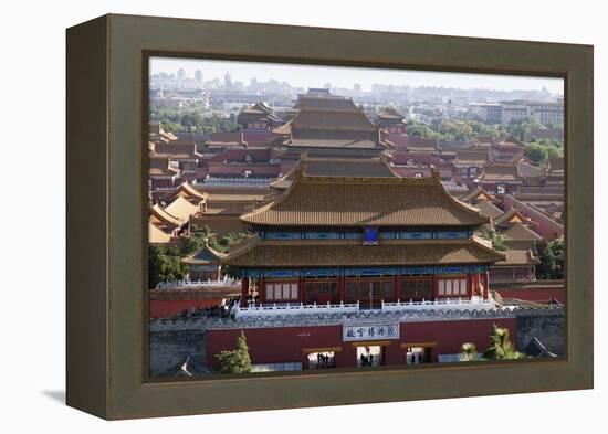 Forbidden City, China, Beijing, Asia-Janette Hill-Framed Premier Image Canvas