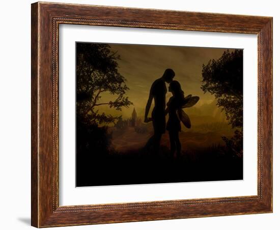 Forbidden Love-Julie Fain-Framed Art Print