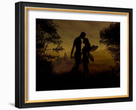 Forbidden Love-Julie Fain-Framed Art Print