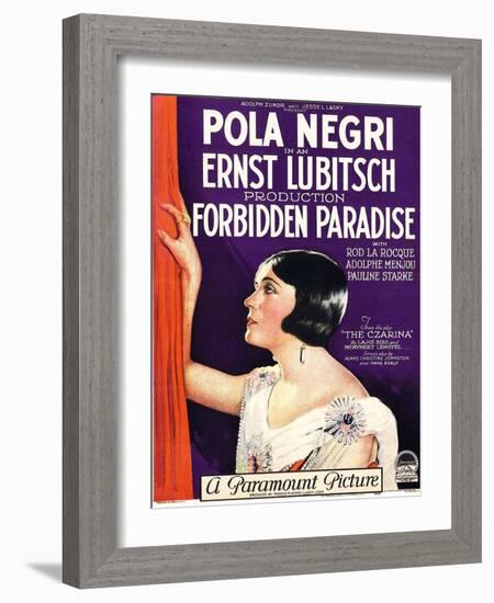 Forbidden Paradise-null-Framed Art Print