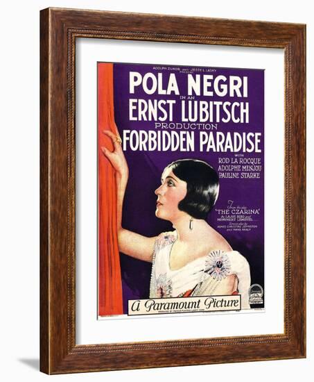 Forbidden Paradise-null-Framed Art Print