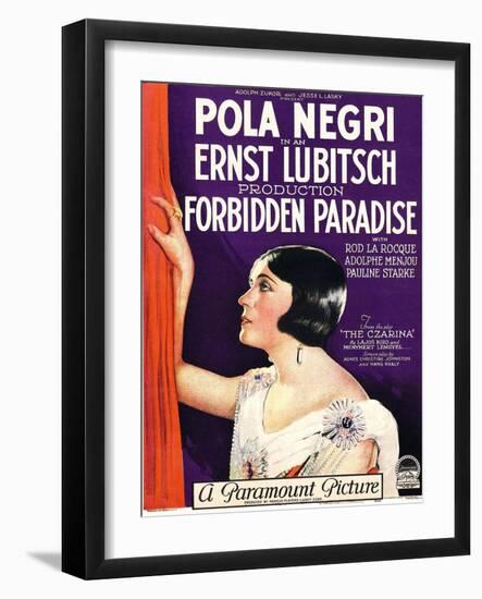 Forbidden Paradise-null-Framed Art Print