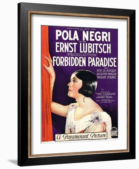 Forbidden Paradise-null-Framed Art Print