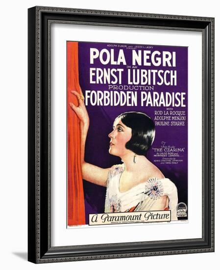 Forbidden Paradise-null-Framed Art Print