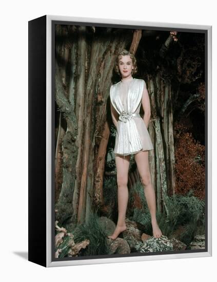 FORBIDDEN PLANET, 1956 directed by FRED M.WILCOX Anne Francis (photo)-null-Framed Stretched Canvas