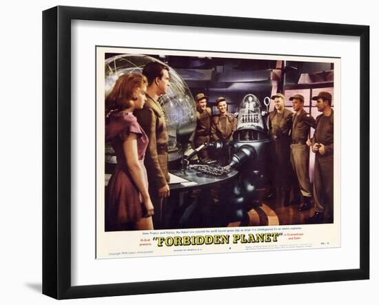 Forbidden Planet, 1956-null-Framed Art Print