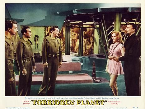 Forbidden Planet (1956) — Art of the Title