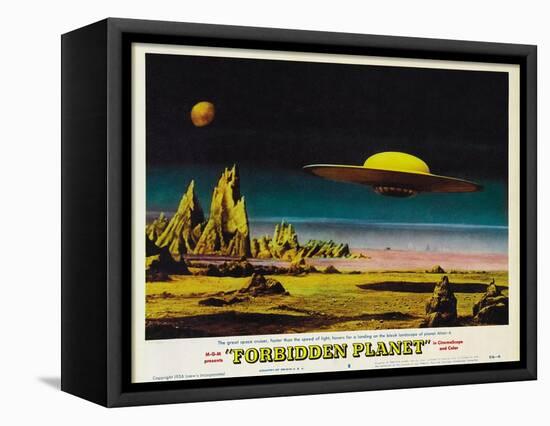 Forbidden Planet, 1956-null-Framed Stretched Canvas