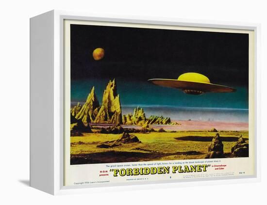 Forbidden Planet, 1956-null-Framed Stretched Canvas