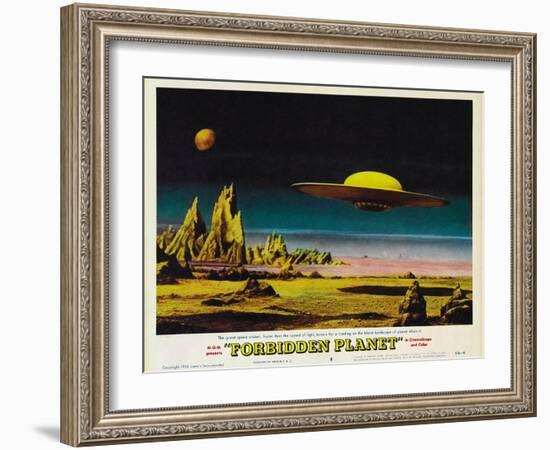 Forbidden Planet, 1956-null-Framed Art Print