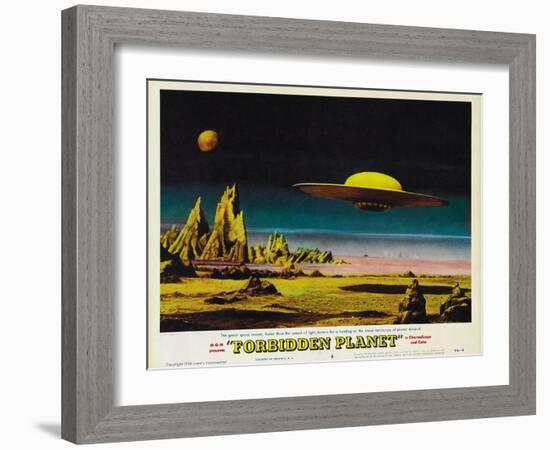 Forbidden Planet, 1956-null-Framed Art Print