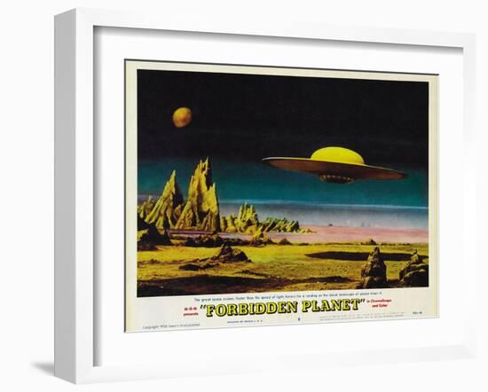 Forbidden Planet, 1956-null-Framed Art Print