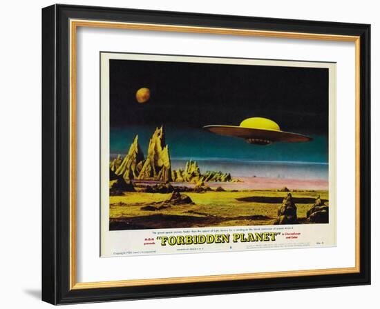 Forbidden Planet, 1956-null-Framed Art Print