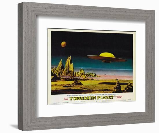 Forbidden Planet, 1956-null-Framed Art Print