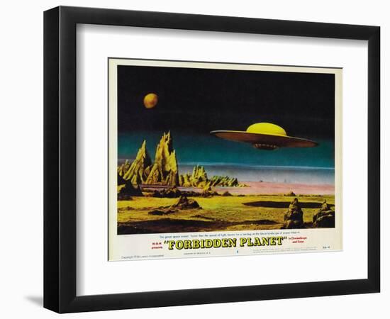 Forbidden Planet, 1956-null-Framed Art Print