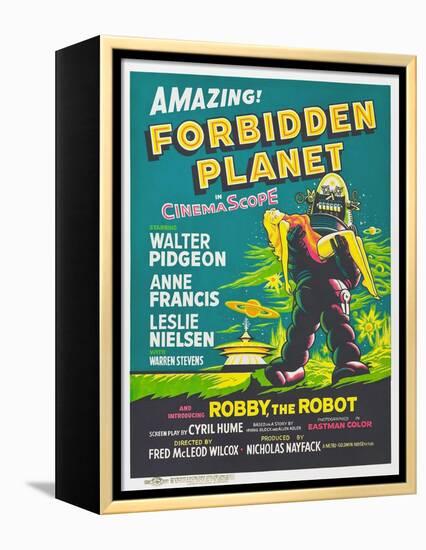 Forbidden Planet, 1956-null-Framed Premier Image Canvas