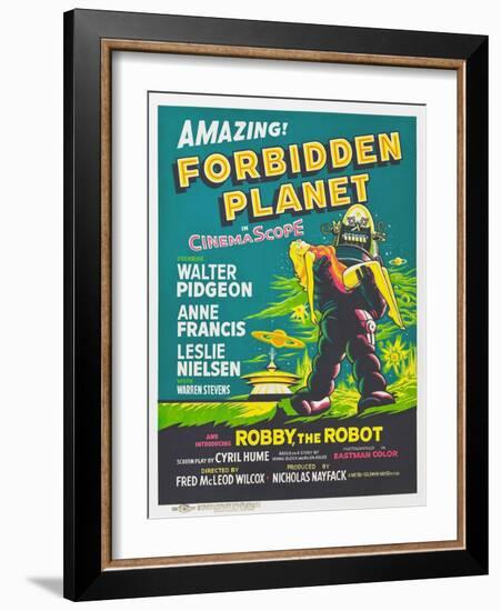 Forbidden Planet, 1956-null-Framed Giclee Print