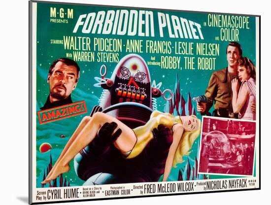Forbidden Planet, 1956-null-Mounted Giclee Print
