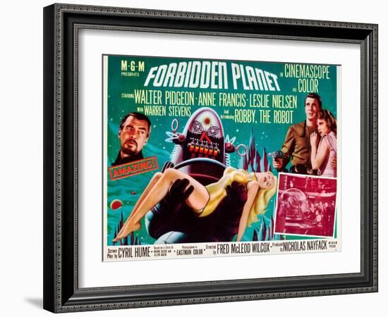 Forbidden Planet, 1956-null-Framed Giclee Print