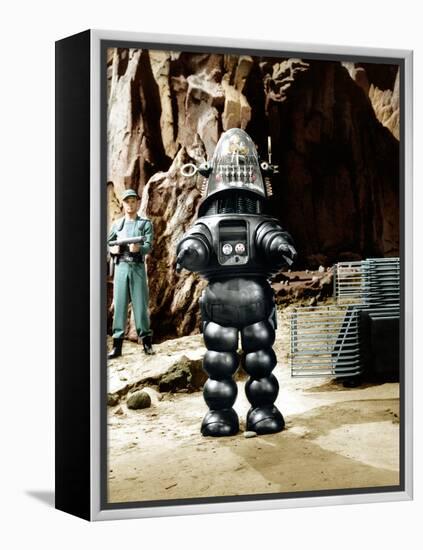 Forbidden Planet, Robby The Robot, 1956-null-Framed Stretched Canvas