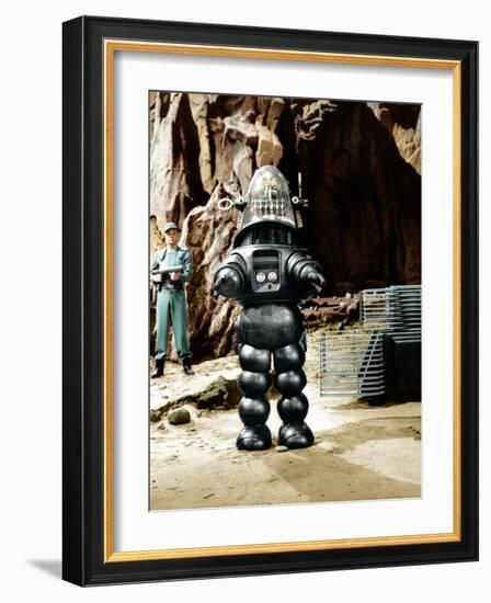 Forbidden Planet, Robby The Robot, 1956-null-Framed Photo