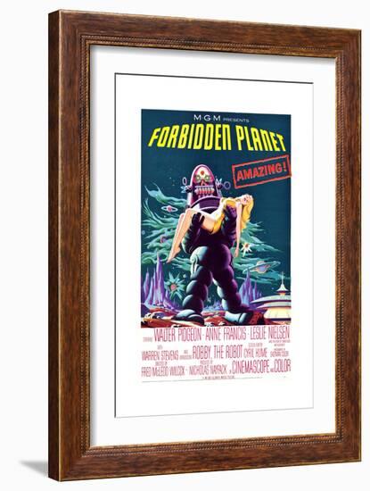 Forbidden Planet-null-Framed Art Print